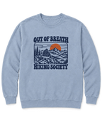 Out of Breath Hiking Society Summit Rest Sweatshirt - Chambray