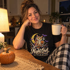 Night Owl, Literally T-Shirt worn casually
