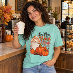 Woman wearing the One More Pump, Please T-shirt