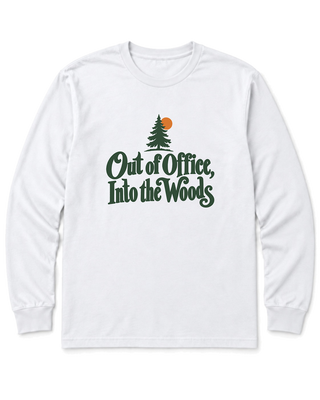 Out of Office, Into the Woods Long Sleeve Shirt