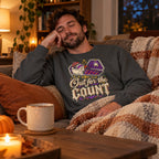 Out for the Count Sweatshirt worn casually
