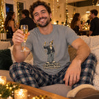 Party on Top, Pajamas Below T-Shirt worn casually