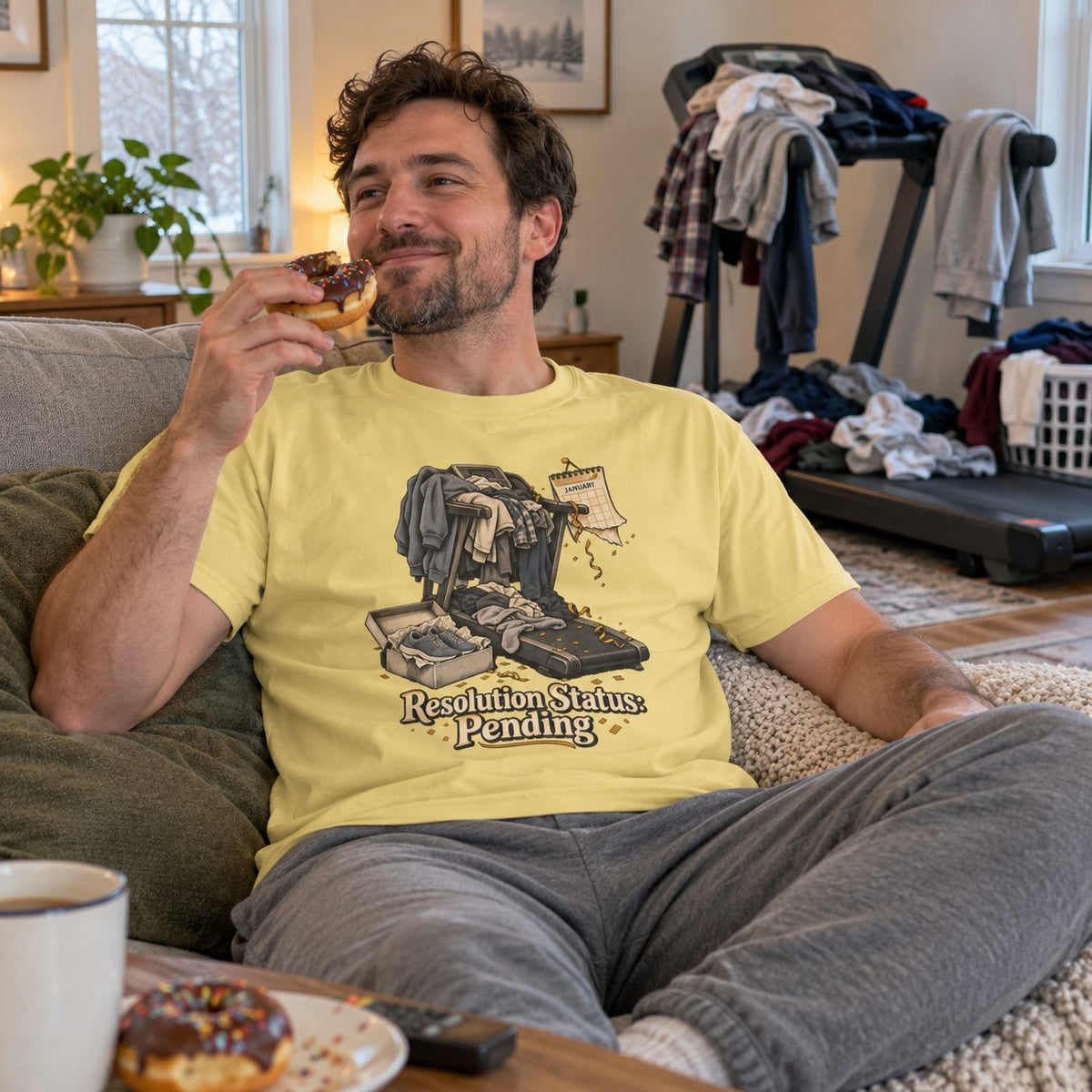 Resolution Status: Pending T-Shirt worn casually