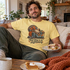 Rest Day Is for Leftovers T-Shirt worn casually