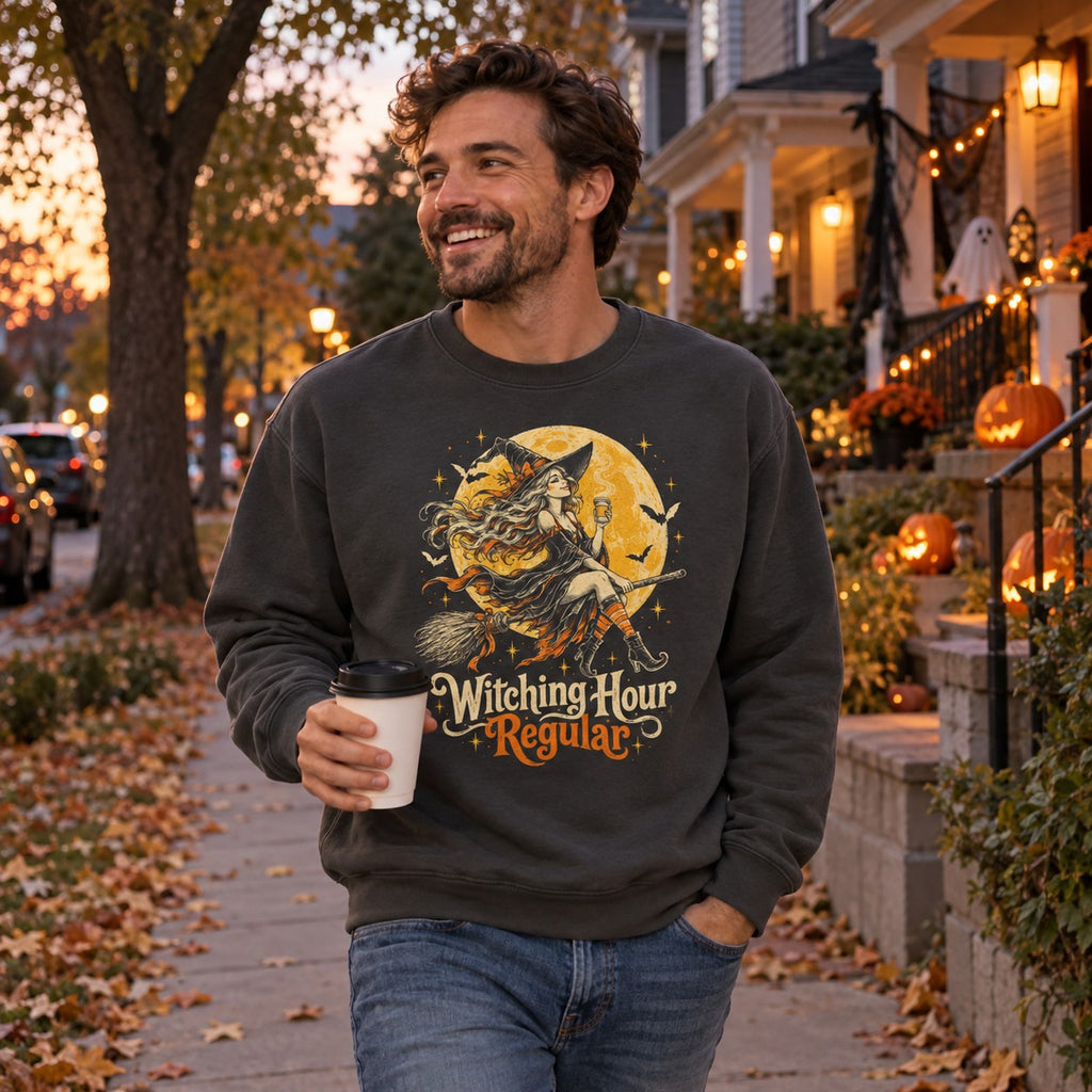 Witching Hour Regular Sweatshirt worn casually
