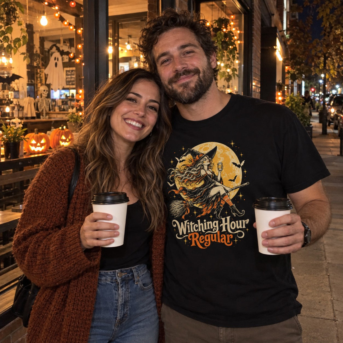Witching Hour Regular T-Shirt worn casually